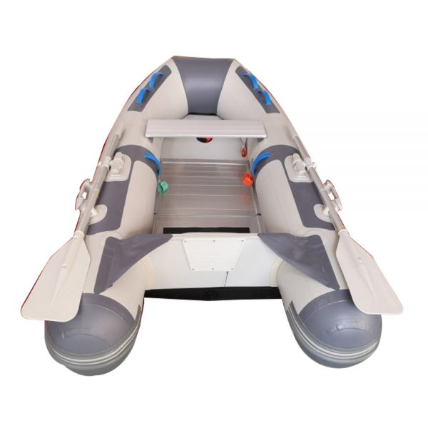 European design small inflatable boat with aluminum floor